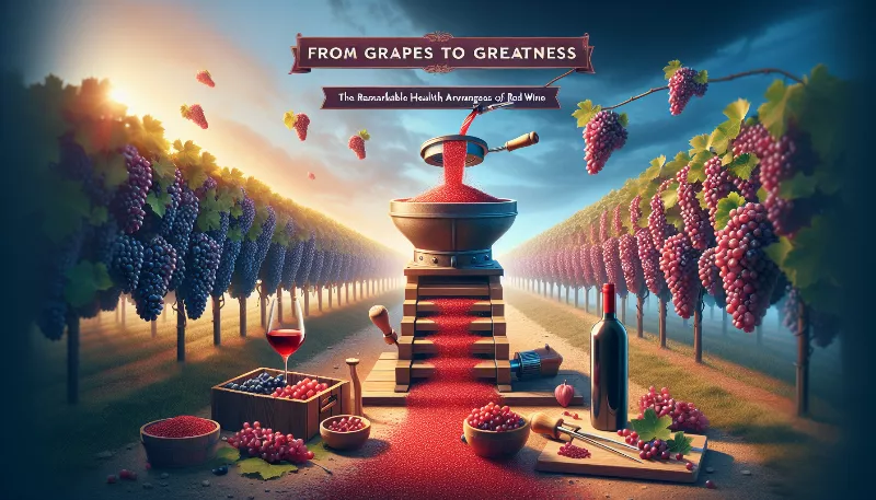 From Grapes to Greatness: The Remarkable Health Advantages of Red Wine
